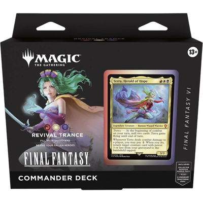 Magic: The Gathering - Final Fantasy Revival Trance Commander Deck