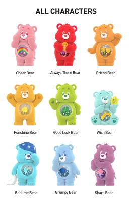 Pre-Order: Pop Mart- Care Bears Colorful Hugs Series Figures (1 Blind Box)  (100% Authentic)