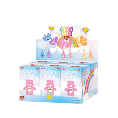 Pre-Order: POP MART Care Bears Cozy Life Series Plush Pendant Blind Box (1 Blind Box)  (100% Authentic)
