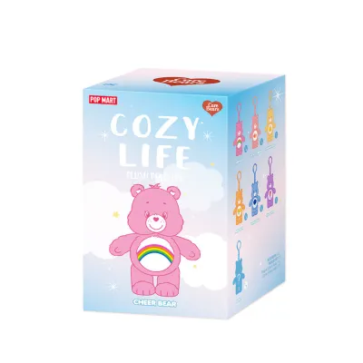 Pre-Order: POP MART Care Bears Cozy Life Series Plush Pendant Blind Box (1 Blind Box)  (100% Authentic)