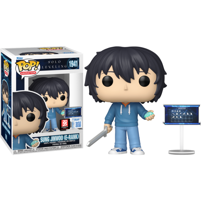 Solo Leveling - Sung Jinwoo (E-Rank) Pop! Vinyl Figure (2025 Animation Expo Convention Exclusive)