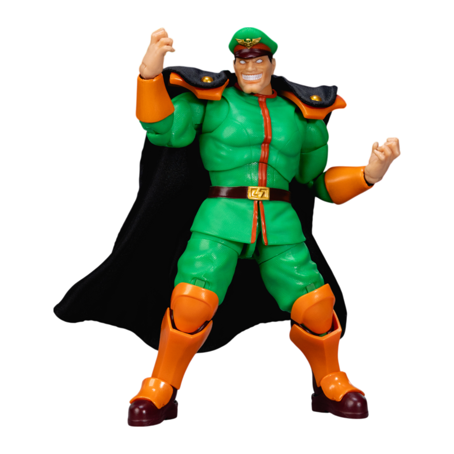 Pre-Order: Street Fighter II - M. Bison (Player 2) Deluxe 1:12 Scale Action Figure