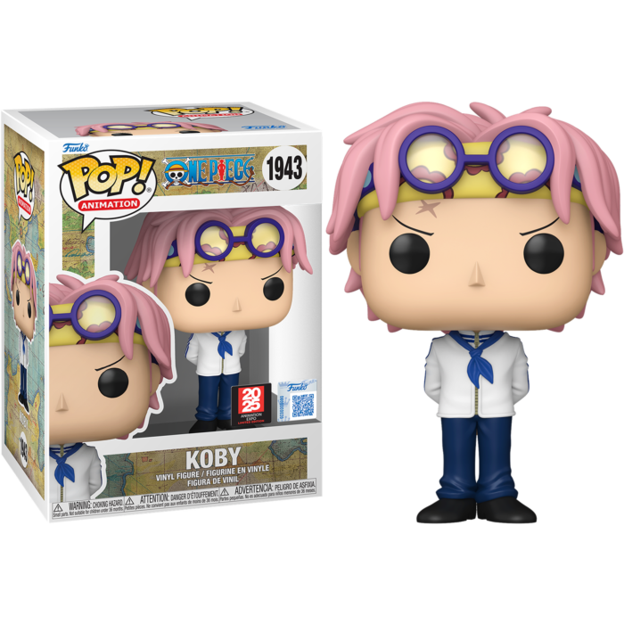 One Piece - Koby Pop! Vinyl Figure (2025 Animation Expo Convention Exclusive)
