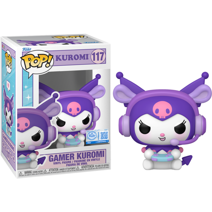Pre-Order: Hello Kitty &amp; Friends - Gamer Kuromi Pop! Vinyl Figure