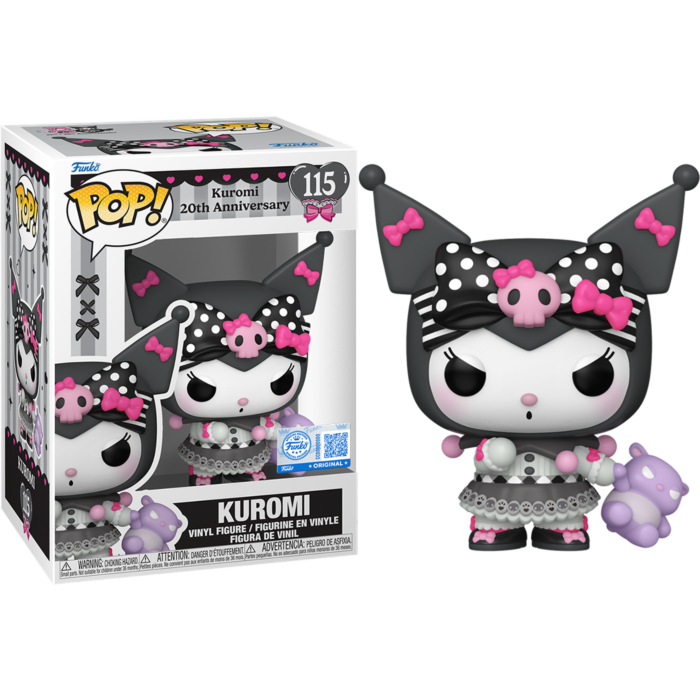 Pre-Order: Hello Kitty &amp; Friends - Kuromi 20th Anniversary Pop! Vinyl Figure