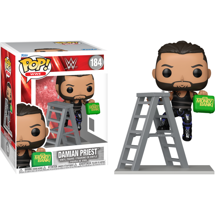 Pre-Order: WWE - Damian Priest on Ladder Pop! Premium Vinyl Figure