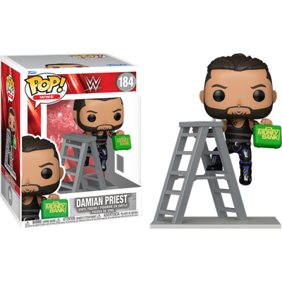 Pre-Order: WWE - Damian Priest on Ladder Pop! Premium Vinyl Figure