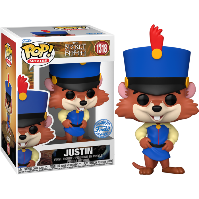 The Secret of NIMH - Justin Pop! Vinyl Figure