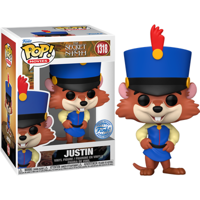 The Secret of NIMH - Justin Pop! Vinyl Figure