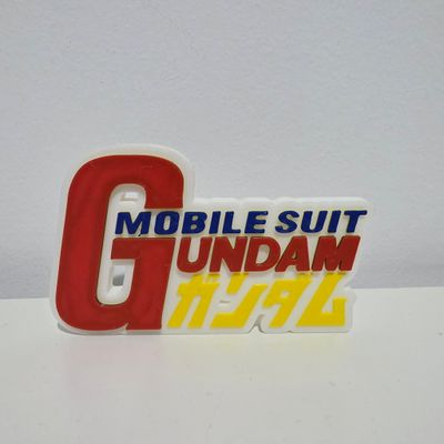3D Print Logo- Gundam