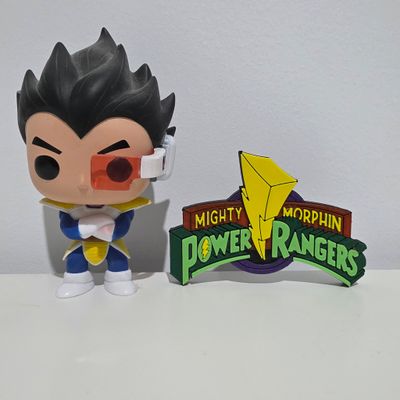 3D Print Logo- Mighty Morphin Power Rangers