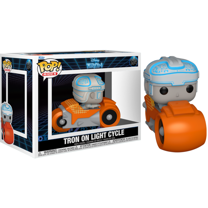 Tron (1982) - Tron on Light Cycle Pop! Rides Vinyl Figure