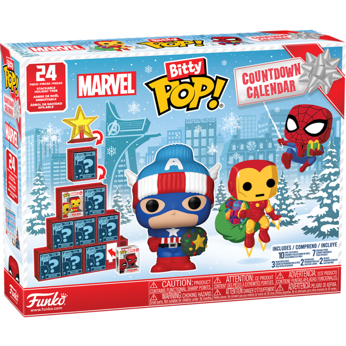 Marvel Comics - Holiday Countdown Calendar Bitty Pop! Vinyl Figure