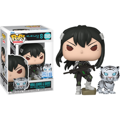 Pre-Order: Kaiju No. 8 - Mina Ashiro &amp; Bakko Pop! Vinyl Figure