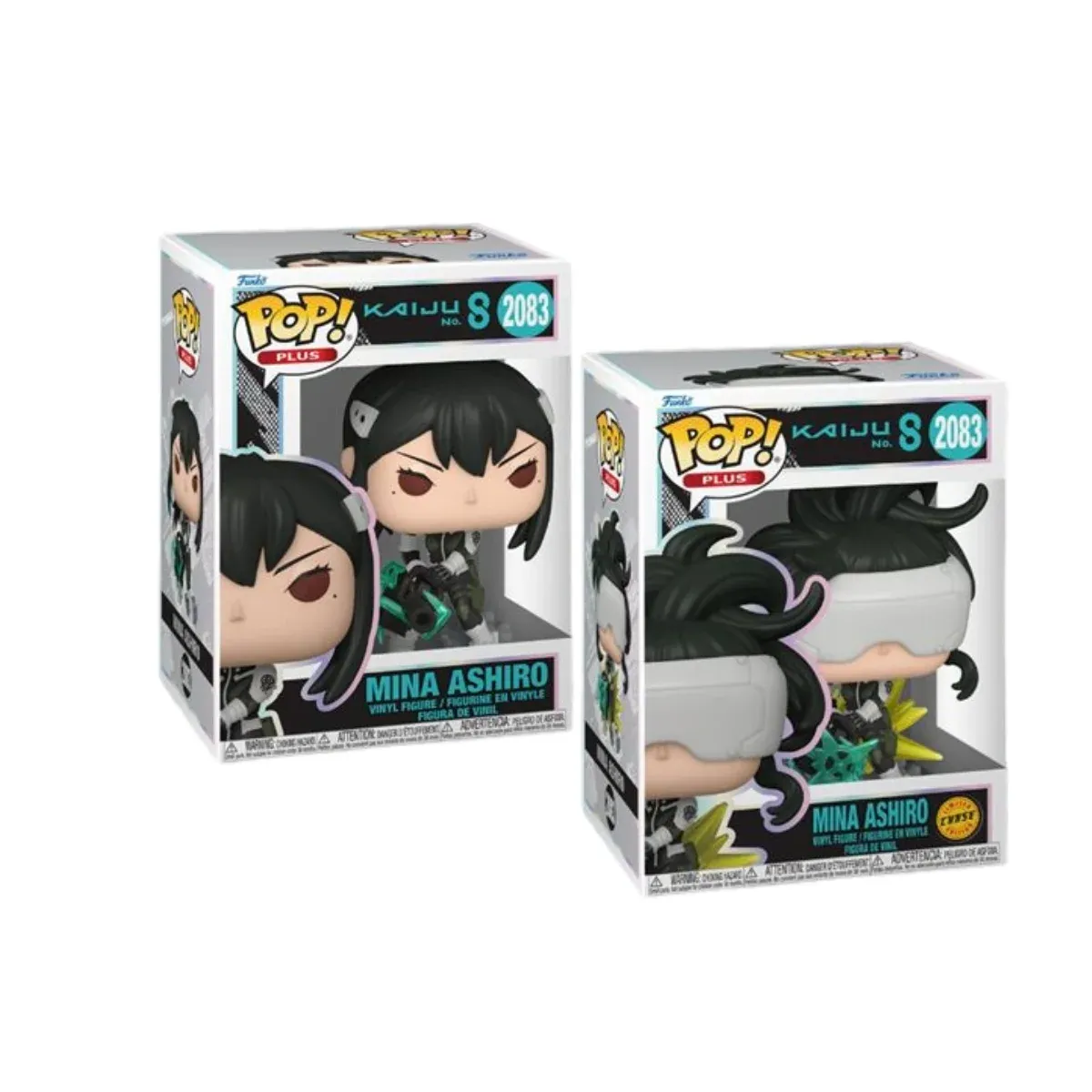 Pre-order: Kaiju No. 8 - Mina Ashiro Chase Pop! Vinyl Figure Bundle of 6 (set of 6 Pops)