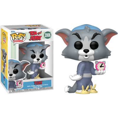 Pre-Order: Tom &amp; Jerry - Tom with Clock Pop! Vinyl Figure