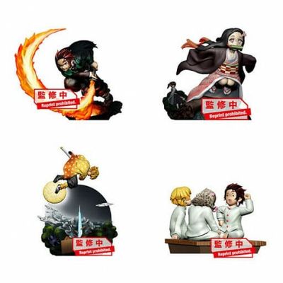 DEMON SLAYER: KIMETSU NO YAIBA -PETITRAMA SERIES VOL.1 Set of 4