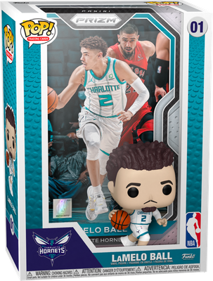 NBA Basketball - LaMelo Ball Pop! Trading Cards Vinyl Figure with Protector Case