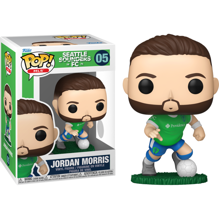 Pre-Order: MLS Soccer - Jordan Morris Seattle Sounders FC Pop! Vinyl Figure