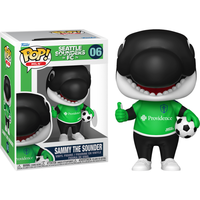 Pre-Order: MLS Soccer - Sammy the Sounder Seattle Sounders FC Mascot Pop! Vinyl Figure
