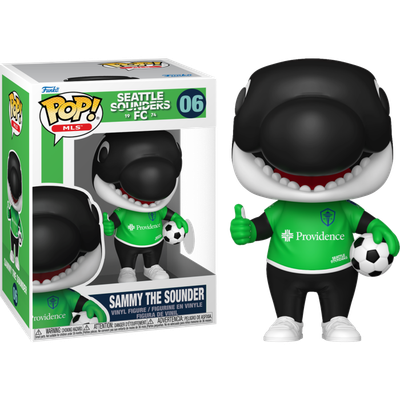 Pre-Order: MLS Soccer - Sammy the Sounder Seattle Sounders FC Mascot Pop! Vinyl Figure
