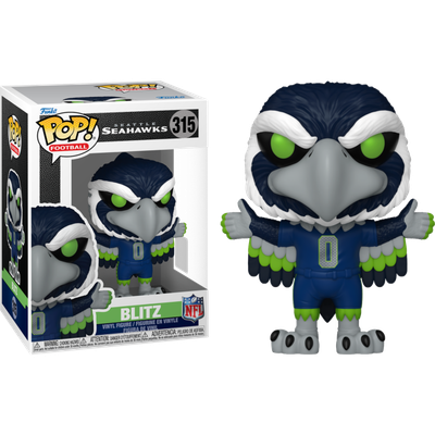 Pre-Order: NFL Football - Blitz Seattle Seahawks Mascot Pop! Vinyl Figure