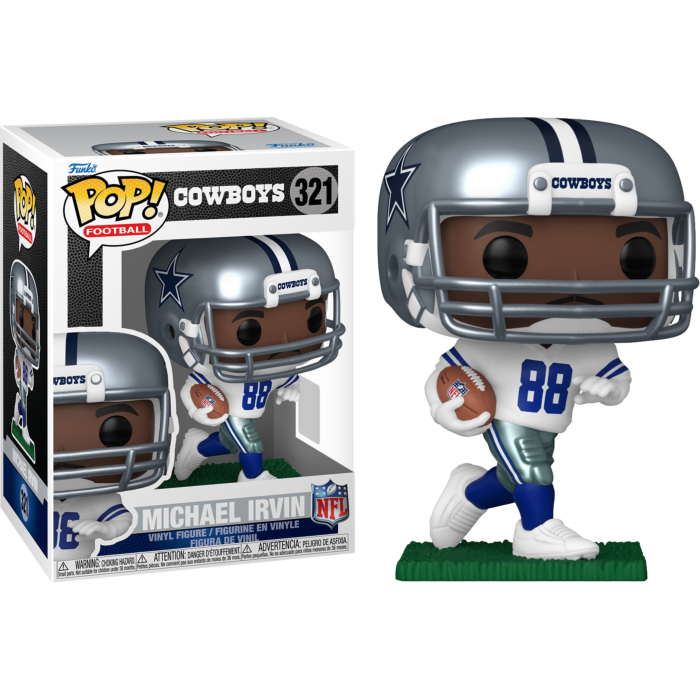 Pre-Order: NFL Football - Michael Irvin Dallas Cowboys Pop! Vinyl Figure