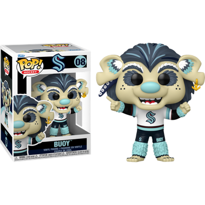 Pre-Order: NHL Hockey - Buoy Seattle Kraken Mascot Pop! Vinyl Figure