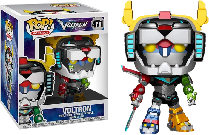 Voltron- Voltron Metallic Super Sized 6&quot; Pop! Vinyl Figure