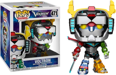 Voltron- Voltron Metallic Super Sized 6&quot; Pop! Vinyl Figure