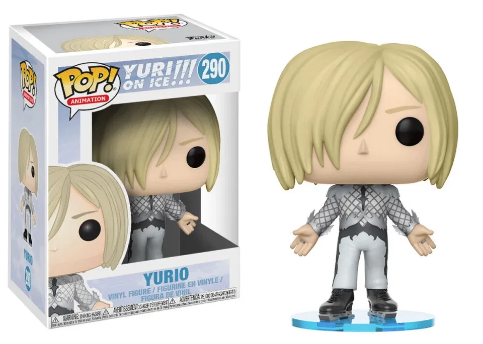 Yuri On Ice!!! - Yurio Pop! Vinyl Figure (Box Minor Damaged)
