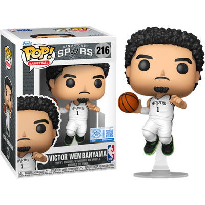 Pre-Order: NBA Basketball - Victor Wembanyama (San Antonio Spurs) Pop! Vinyl Figure