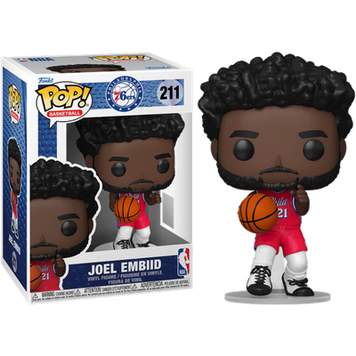 Pre-Order: NBA Basketball - Joel Embiid (Philadelphia 76ers) Pop! Vinyl Figure