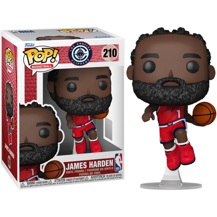 Pre-Order: NBA Basketball - James Harden (Los Angeles Clippers) Pop! Vinyl Figure