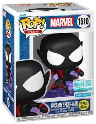 Marvel - Uncanny Spiderman (Glow) Pop! Plus Vinyl Figure (9500 Pieces Exclusive)