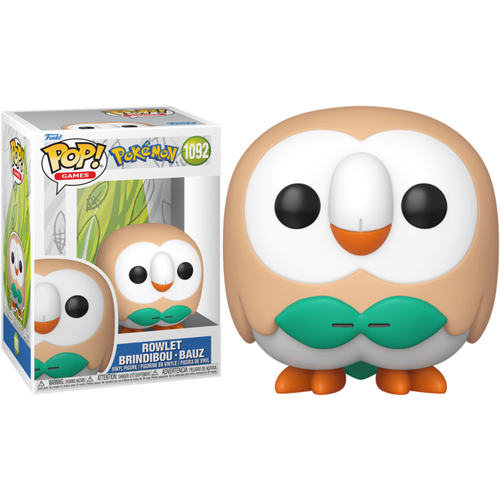 Pre-Order: Pokemon - Rowlet Pop! Vinyl Figure