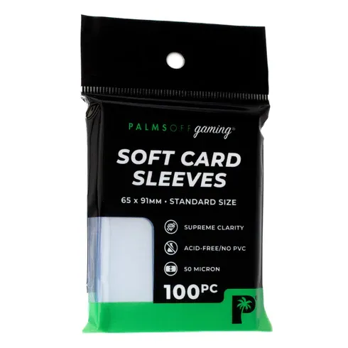 Palms Off Gamging- Soft Sleeves - 100pc (Regular Size)