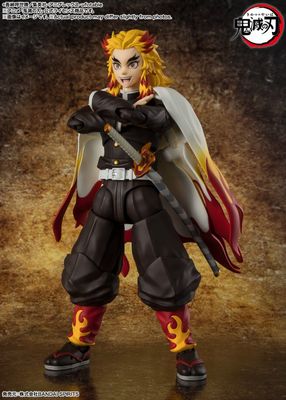 Demon Slayer: Kimetsu no Yaiba S.H.Figuarts Kyojuro Rengoku Action Figure