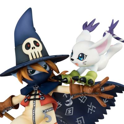 G.E.M. Series Digimon Wizarmon &amp; Tailmon
