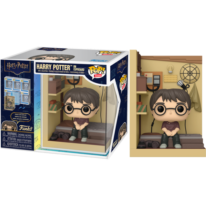 Pre-Order: Harry Potter - Harry Potter in Cupboard Pop! Nook Vinyl Figure