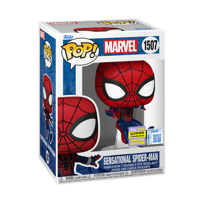 Marvel - Sensational Spider-Man Pop! Vinyl Figure (2025 Summer Convention Exclusive)