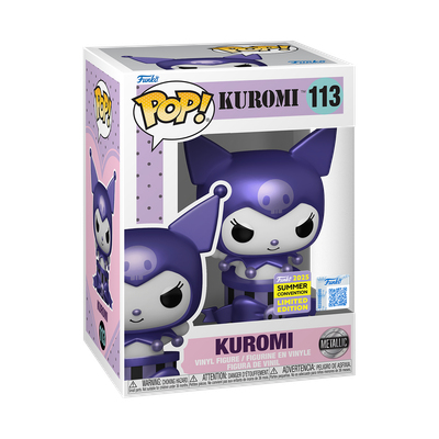 Hello Kitty &amp; Friends - Kuromi Metallic Pop! Vinyl Figure (2025 Summer Convention Exclusive)