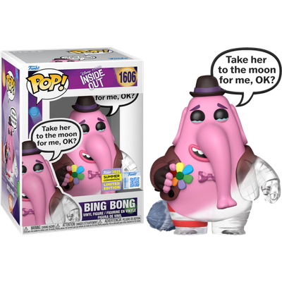 Inside Out - Bing Bong (Take Her to the Moon For Me, Ok?) Pop! Vinyl Figure (2025 Summer Convention Exclusive)