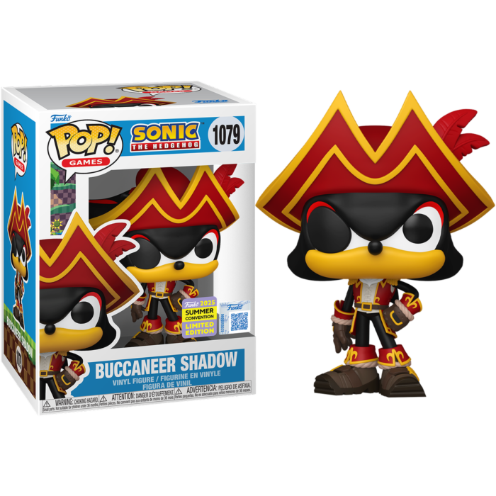 Sonic the Hedgehog - Buccaneer Shadow Pop! Vinyl Figure (2025 Summer Convention Exclusive)