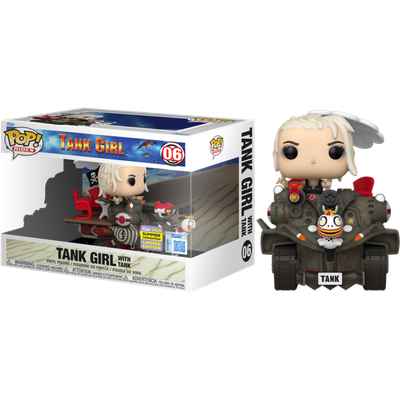 Tank Girl - Tank Girl with Tank Pop! Rides Vinyl Figure (2025 Summer Convention Exclusive)
