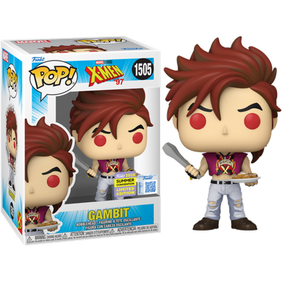 X-Men &#39;97 - Gambit Pop! Vinyl Figure (2025 Summer Convention Exclusive)