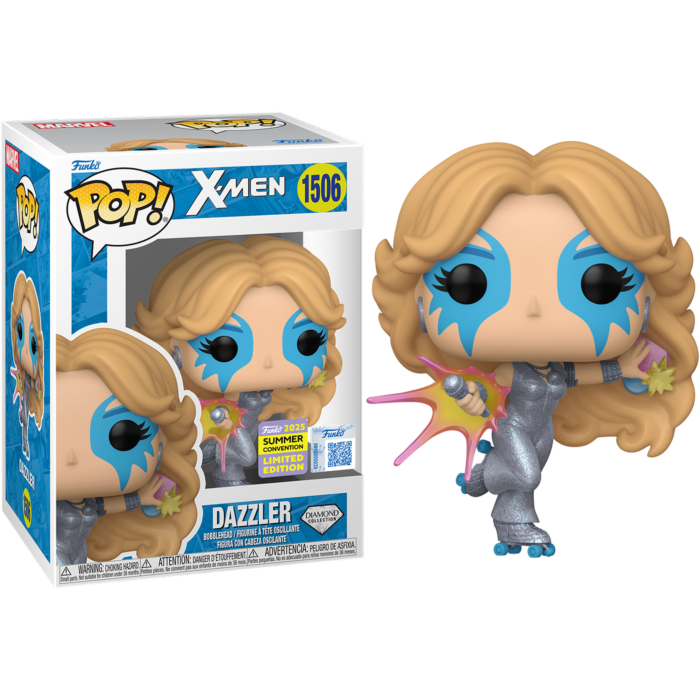X-Men - Dazzler Diamond Glitter Pop! Vinyl Figure (2025 Summer Convention Exclusive)