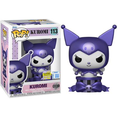Hello Kitty &amp; Friends - Kuromi Metallic Pop! Vinyl Figure (2025 Summer Convention Exclusive)