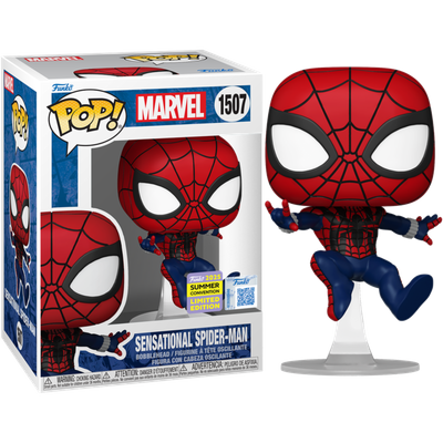 Marvel - Sensational Spider-Man Pop! Vinyl Figure (2025 Summer Convention Exclusive)