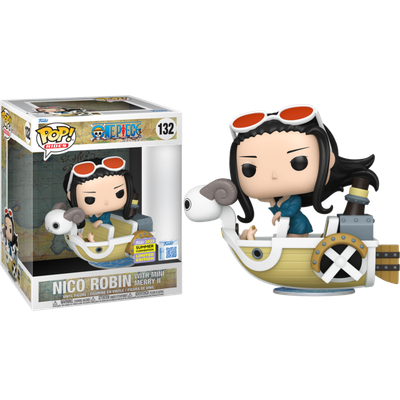 One Piece - Nico Robin with Mini Merry II Pop! Rides Vinyl Figure (2025 Summer Convention Exclusive)